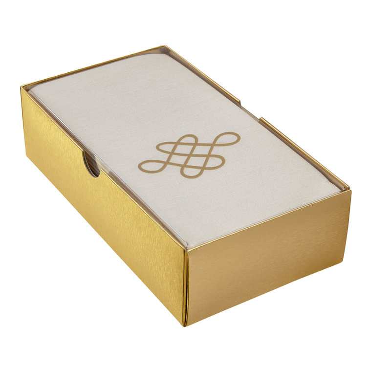 Silver Spoons Symbol Linen Feel Heavy Weight Paper Disposable Napkins Wayfair